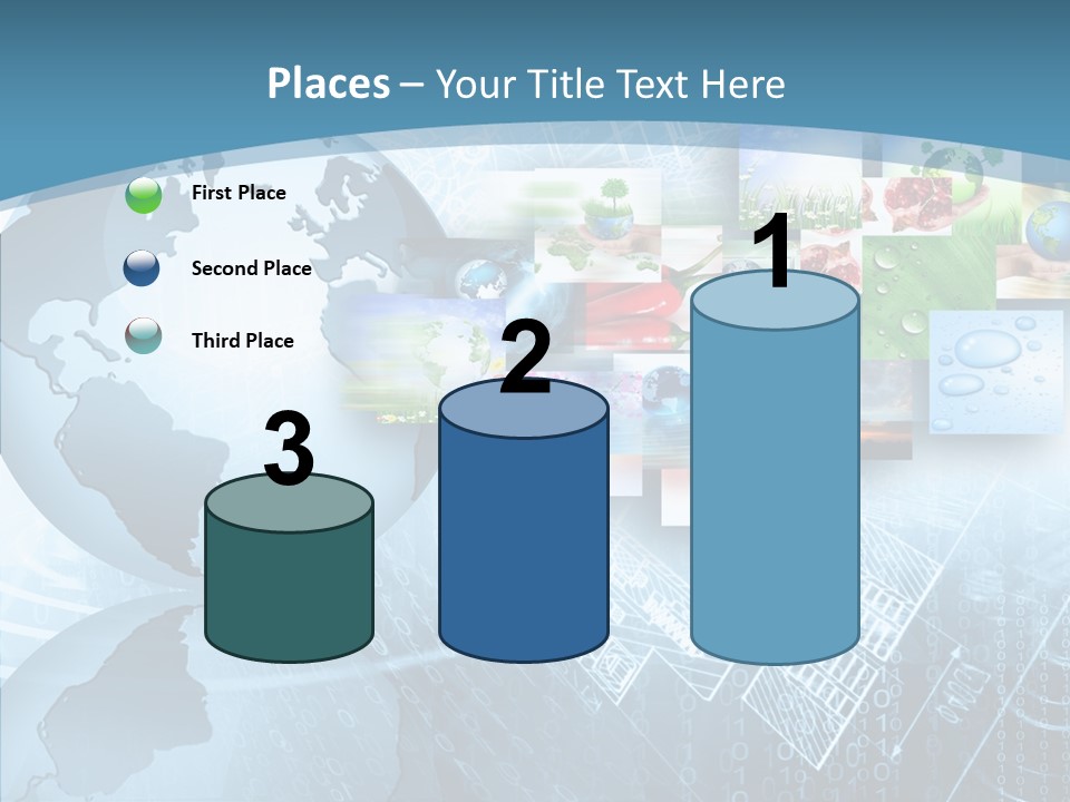 Technology World Information PowerPoint Template