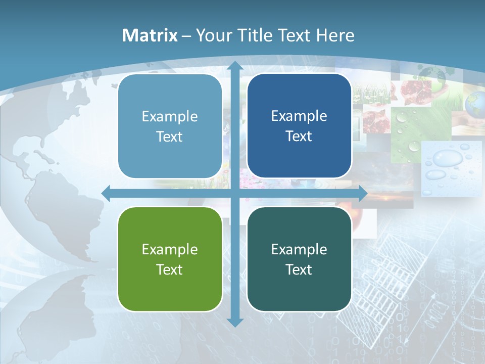 Technology World Information PowerPoint Template