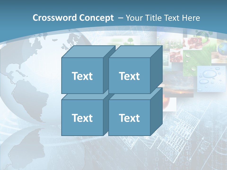 Technology World Information PowerPoint Template