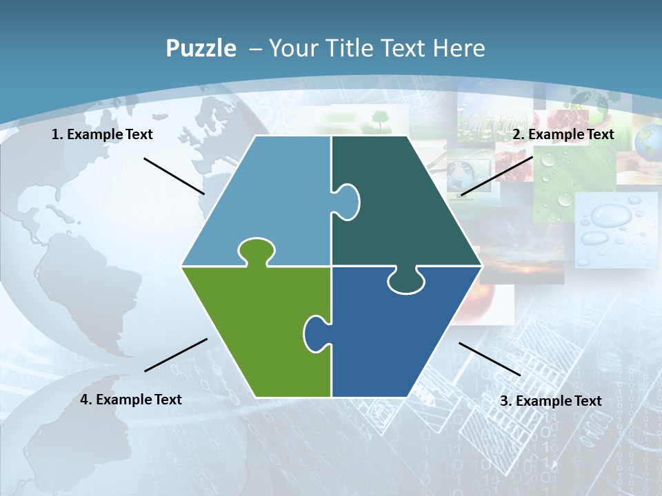 Technology World Information PowerPoint Template