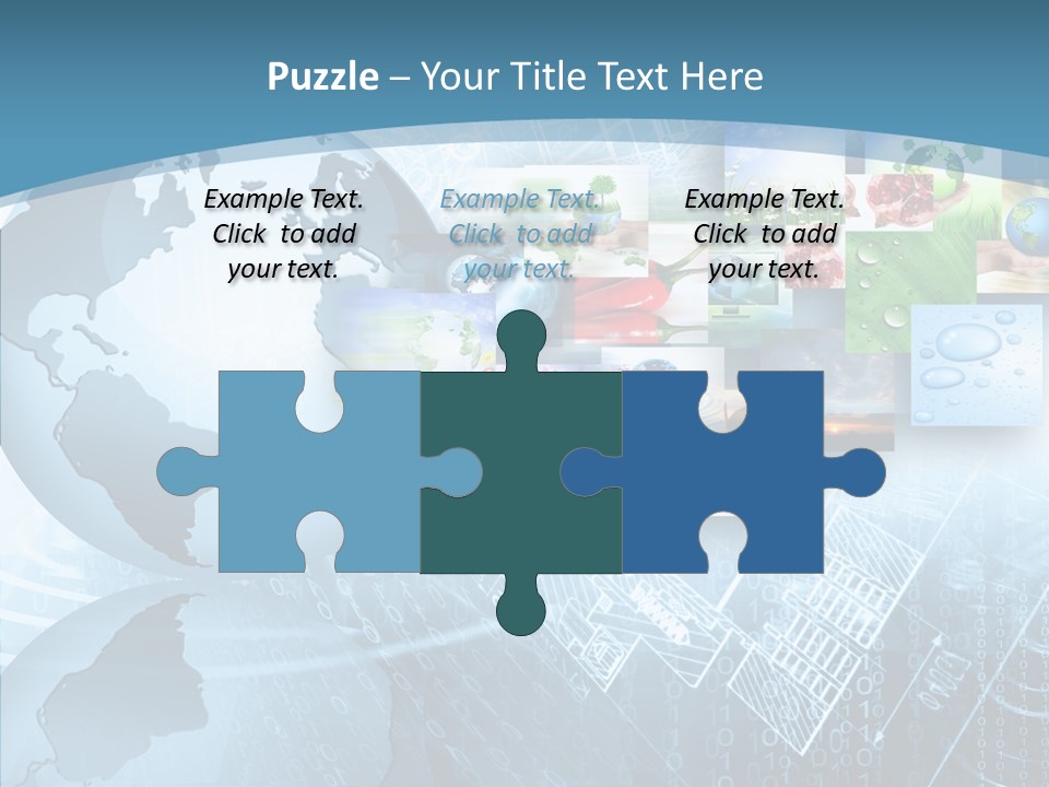 Technology World Information PowerPoint Template