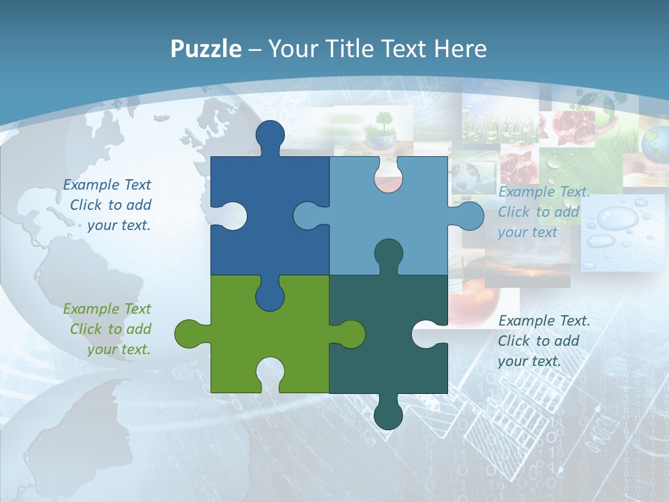 Technology World Information PowerPoint Template