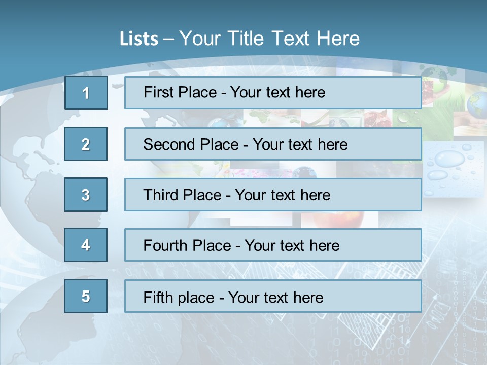 Technology World Information PowerPoint Template