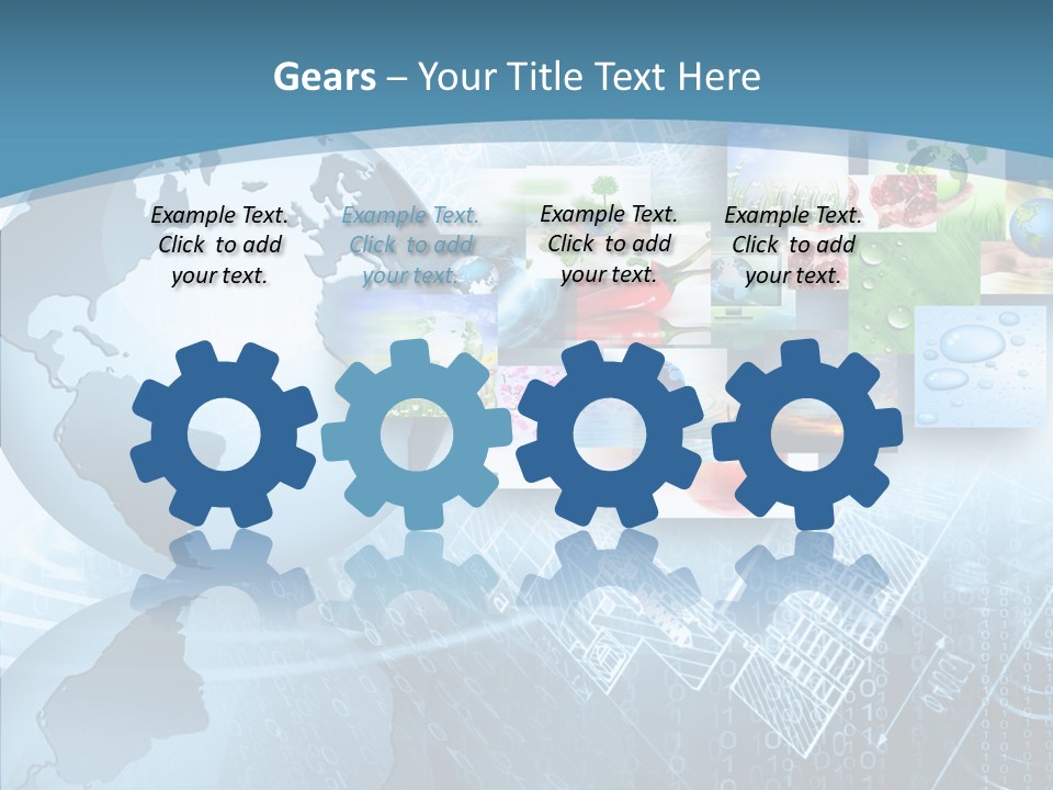 Technology World Information PowerPoint Template