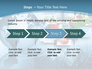 Technology World Information PowerPoint Template