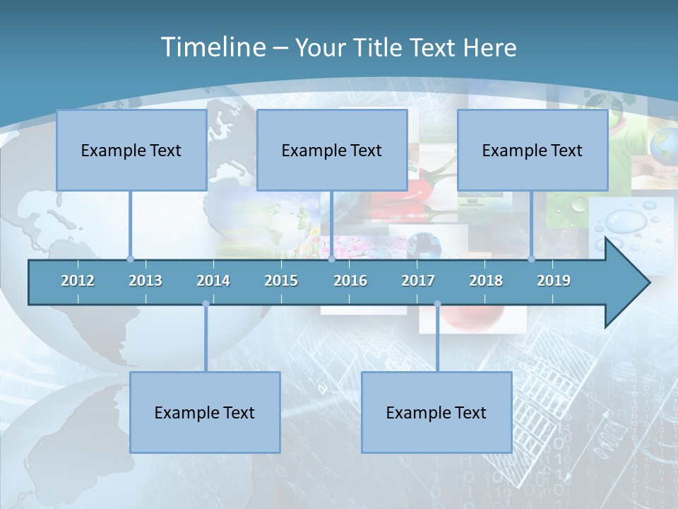 Technology World Information PowerPoint Template