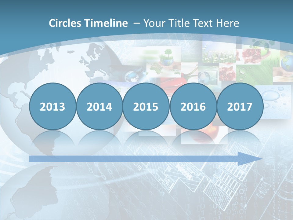 Technology World Information PowerPoint Template