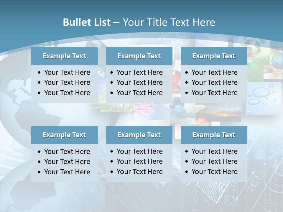 Technology World Information PowerPoint Template