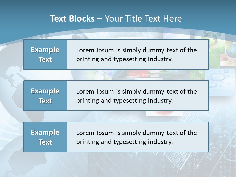 Technology World Information PowerPoint Template