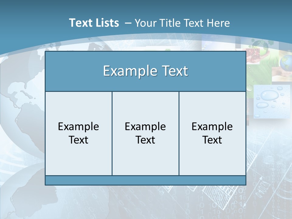 Technology World Information PowerPoint Template