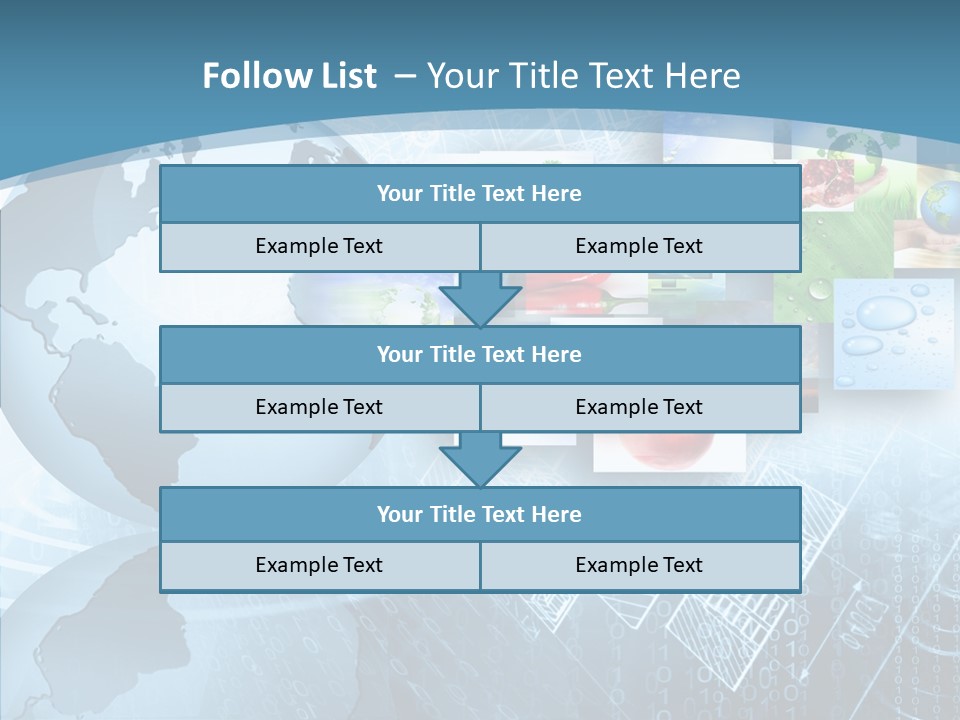 Technology World Information PowerPoint Template