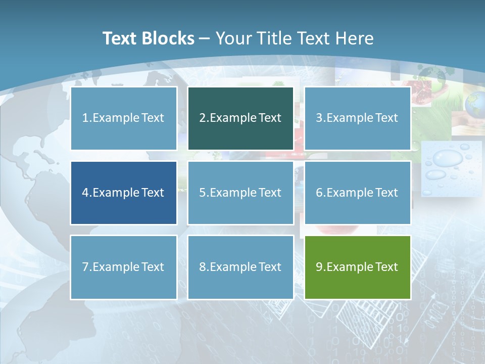 Technology World Information PowerPoint Template
