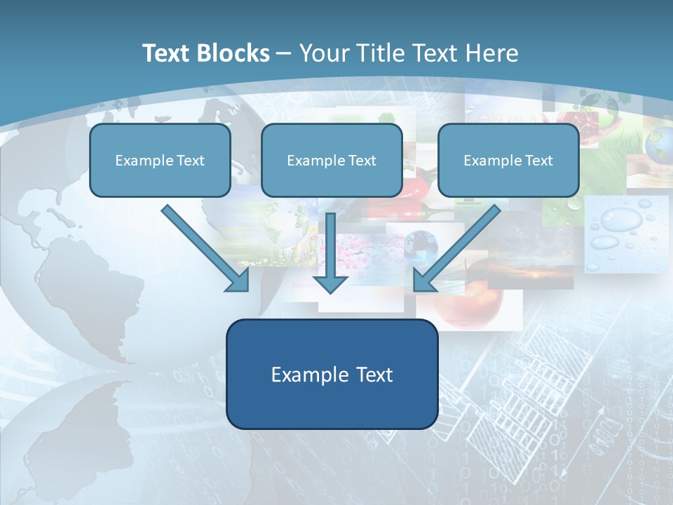 Technology World Information PowerPoint Template