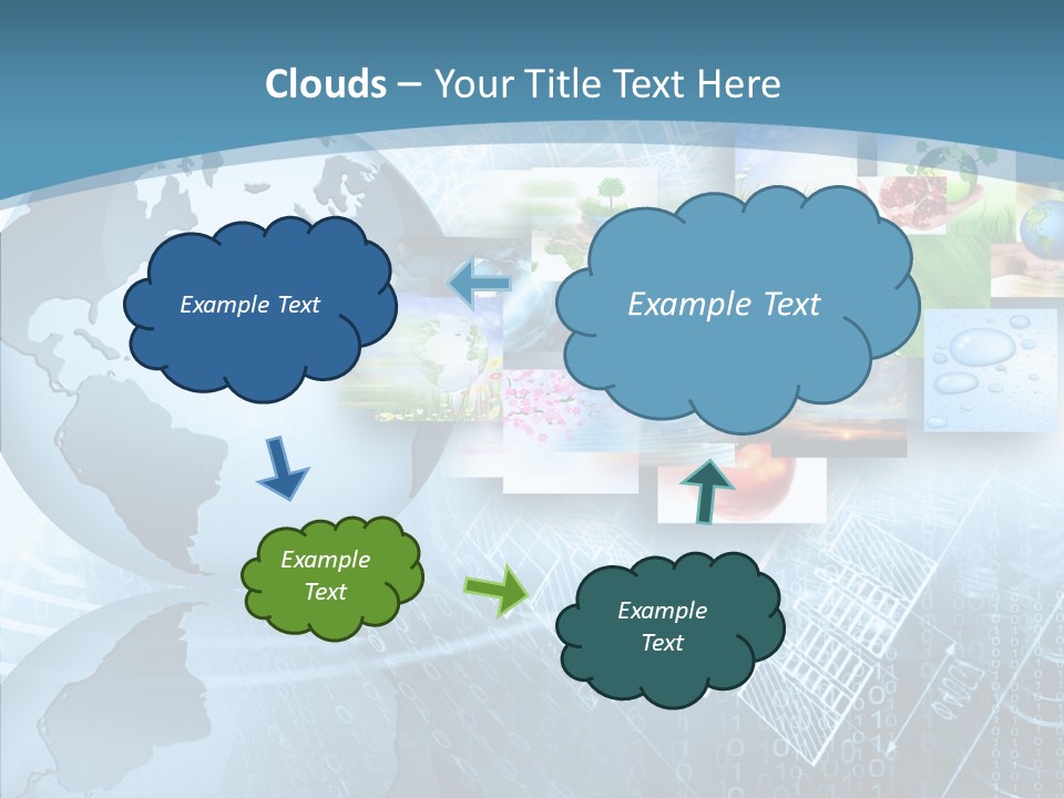 Technology World Information PowerPoint Template