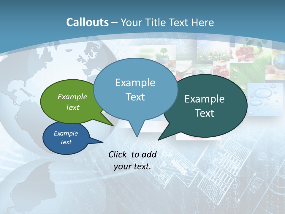 Technology World Information PowerPoint Template