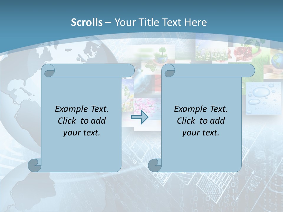 Technology World Information PowerPoint Template