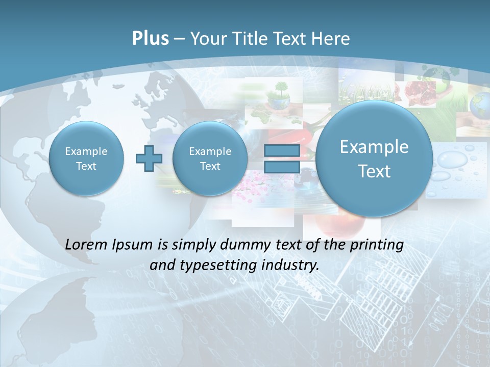 Technology World Information PowerPoint Template