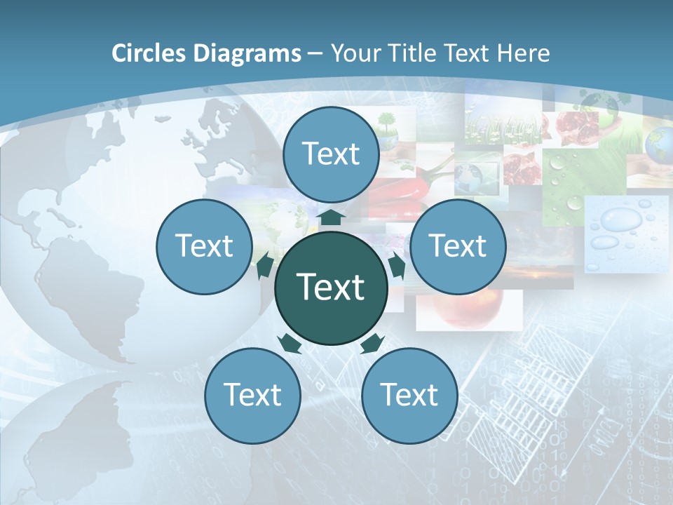 Technology World Information PowerPoint Template