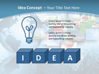Technology World Information PowerPoint Template
