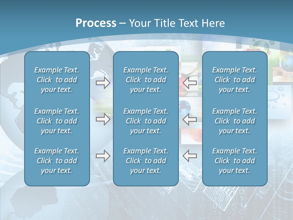 Technology World Information PowerPoint Template