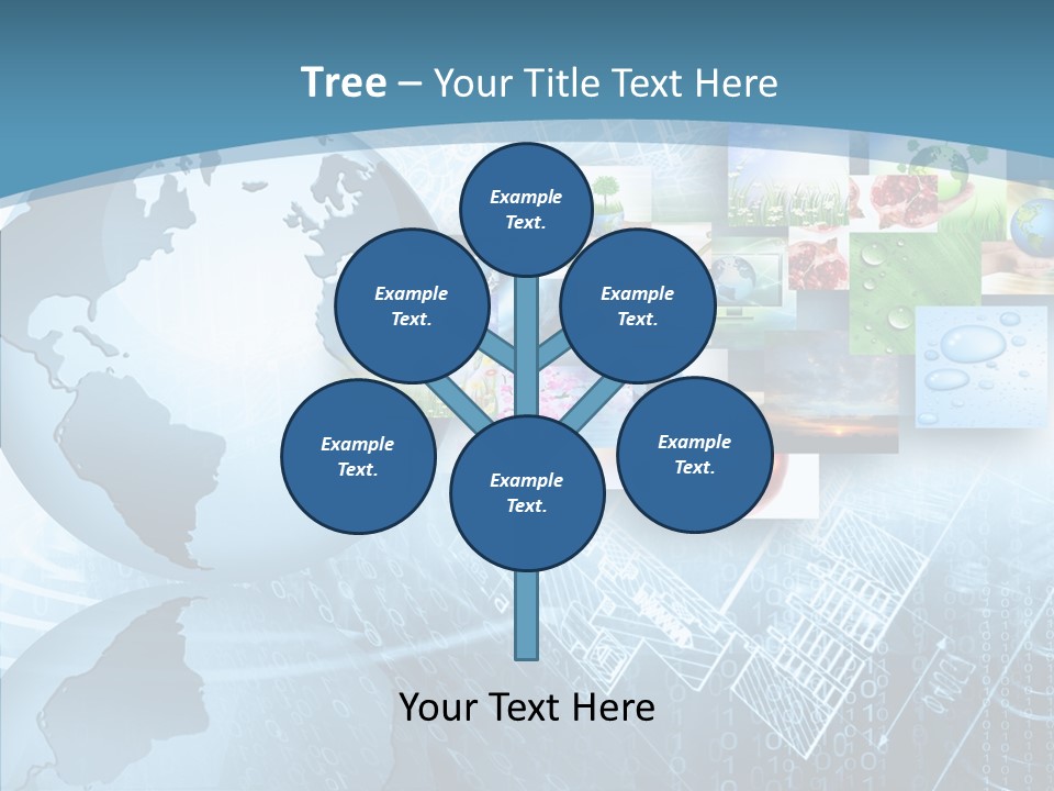 Technology World Information PowerPoint Template