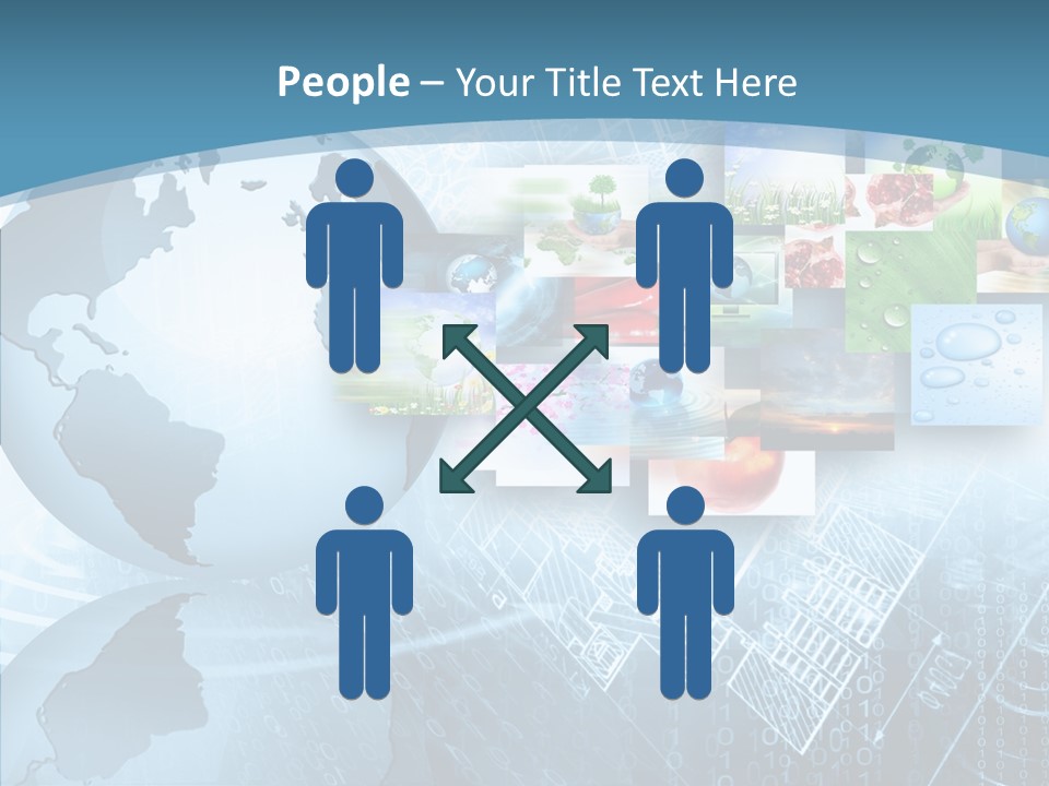Technology World Information PowerPoint Template