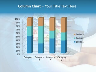 Notebook In Hand Media Broadcasting PowerPoint Template