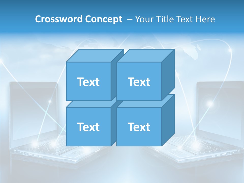 Digital Background Network PowerPoint Template