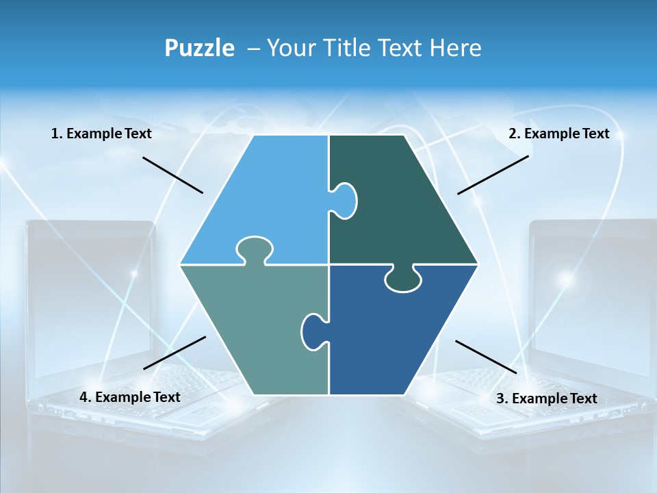 Digital Background Network PowerPoint Template
