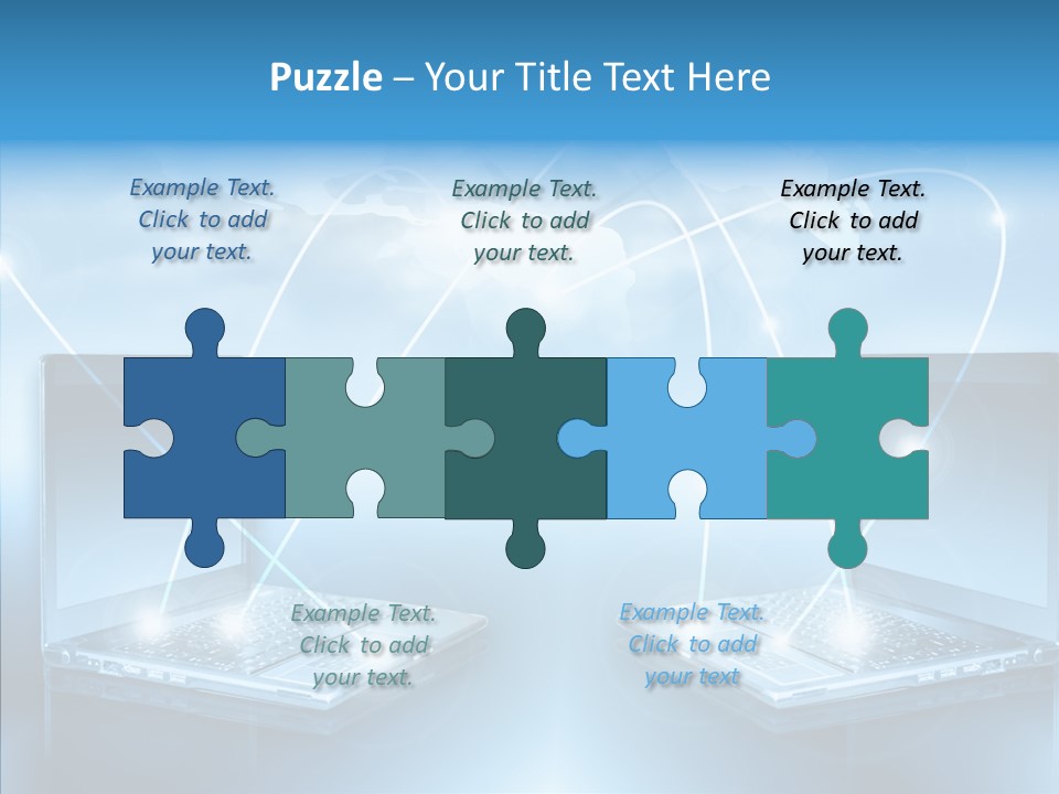 Digital Background Network PowerPoint Template