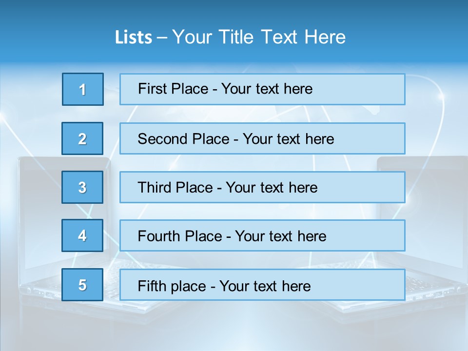 Digital Background Network PowerPoint Template