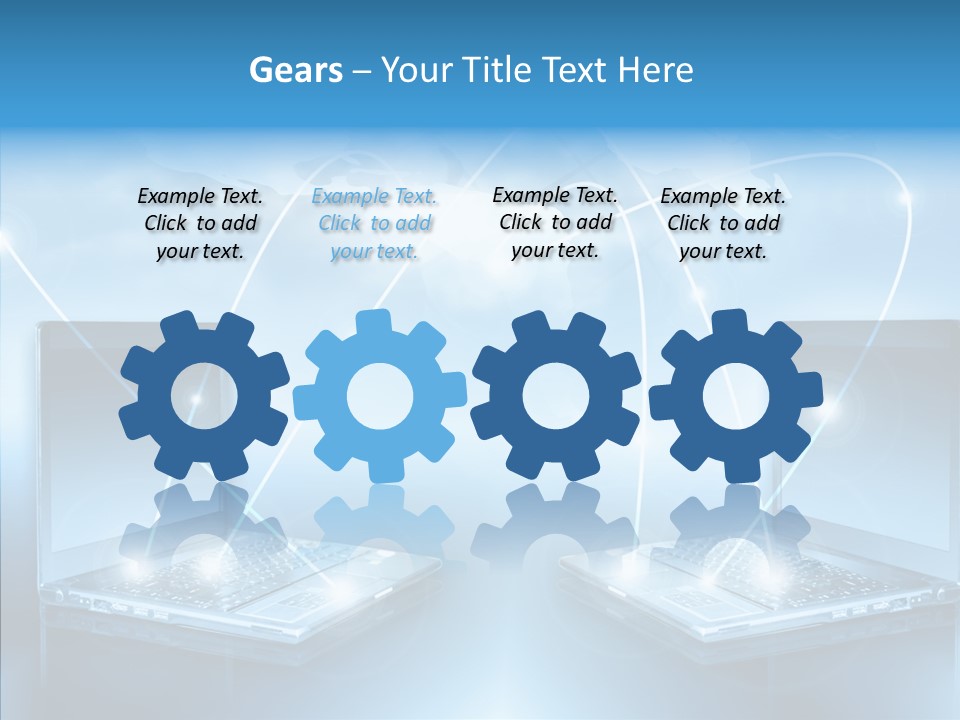 Digital Background Network PowerPoint Template