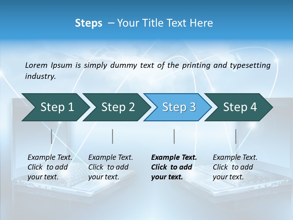 Digital Background Network PowerPoint Template