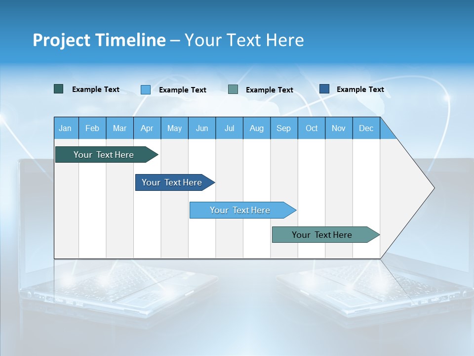 Digital Background Network PowerPoint Template