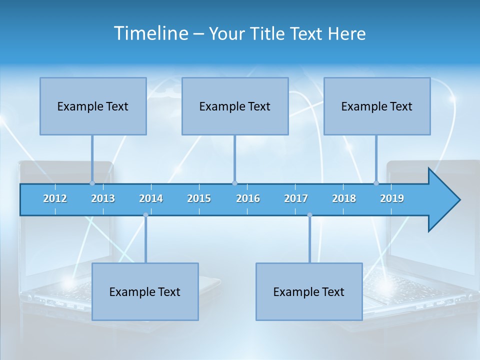 Digital Background Network PowerPoint Template