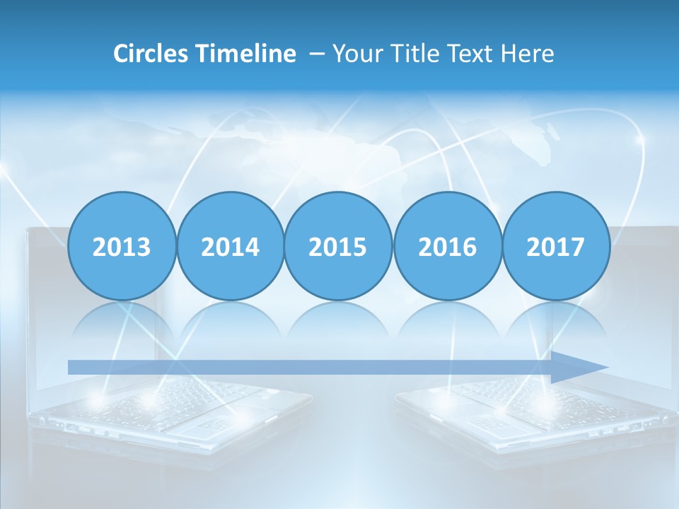 Digital Background Network PowerPoint Template