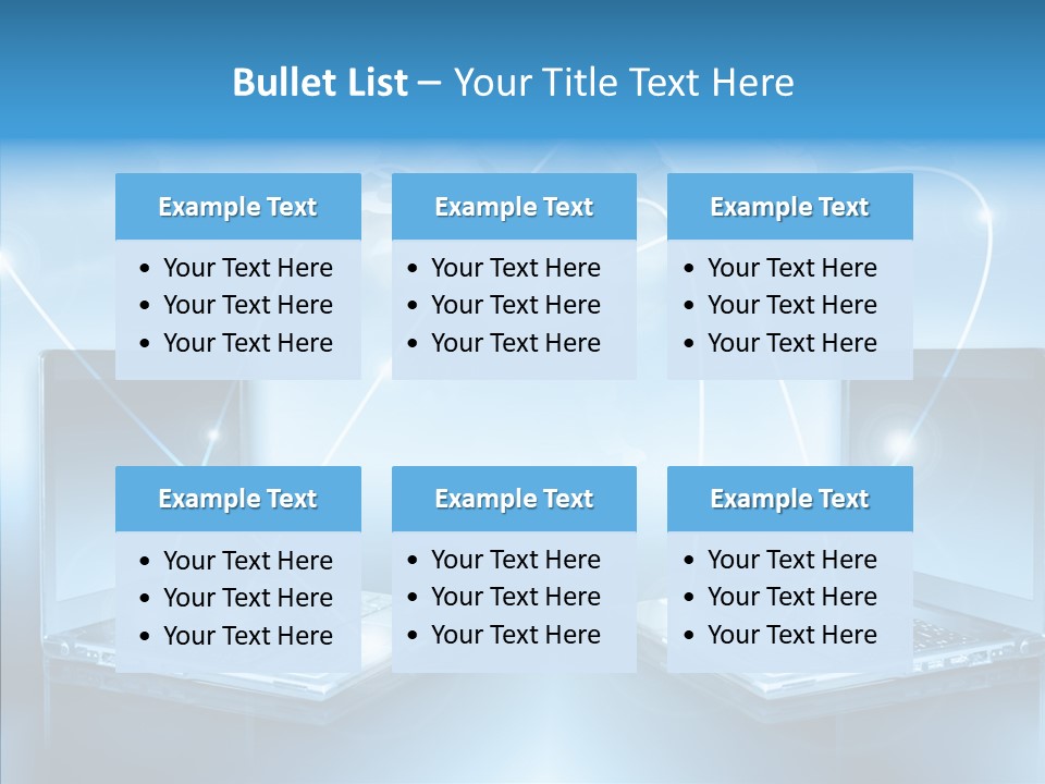 Digital Background Network PowerPoint Template