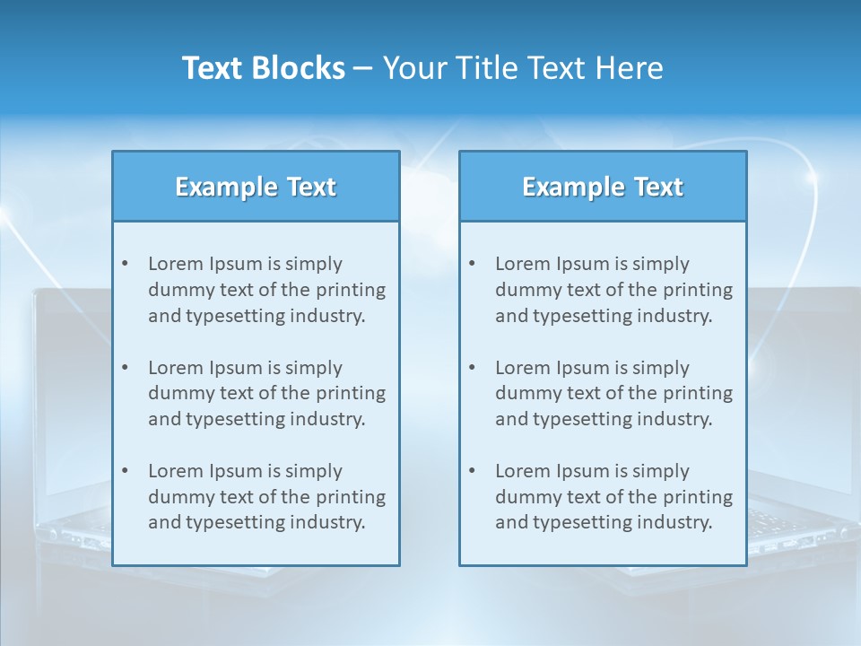 Digital Background Network PowerPoint Template