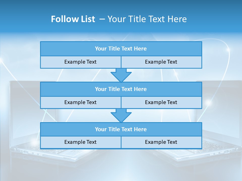 Digital Background Network PowerPoint Template