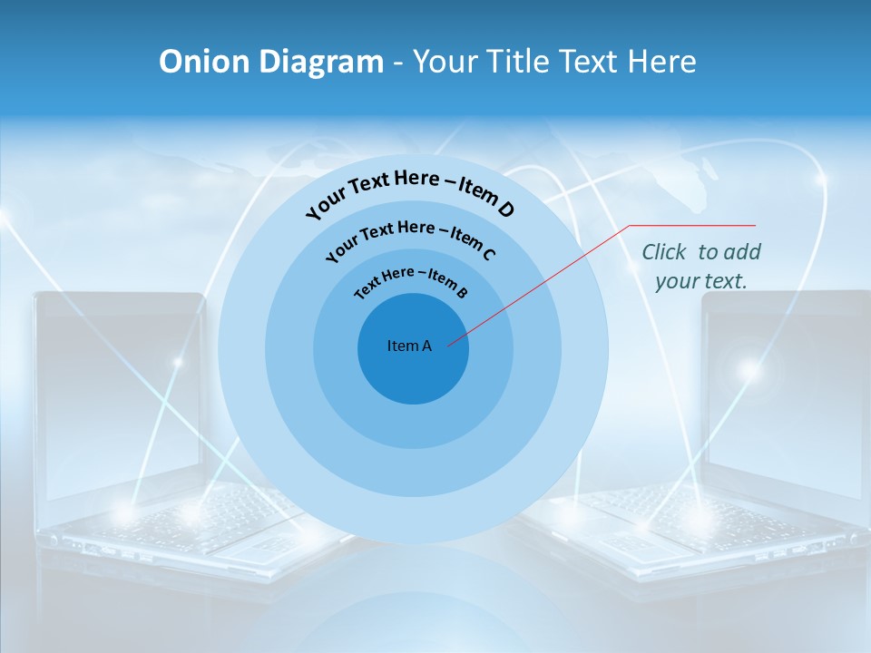 Digital Background Network PowerPoint Template