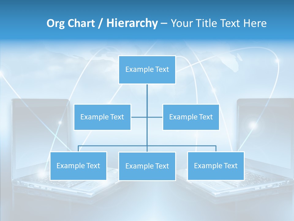 Digital Background Network PowerPoint Template