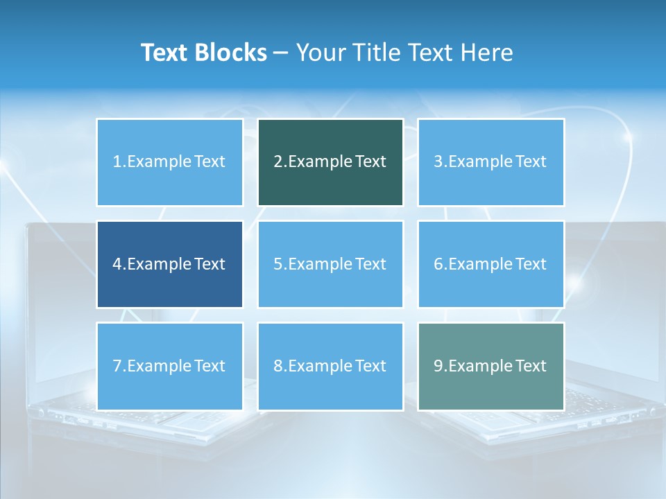 Digital Background Network PowerPoint Template