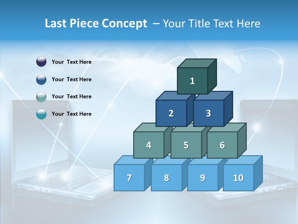 Digital Background Network PowerPoint Template