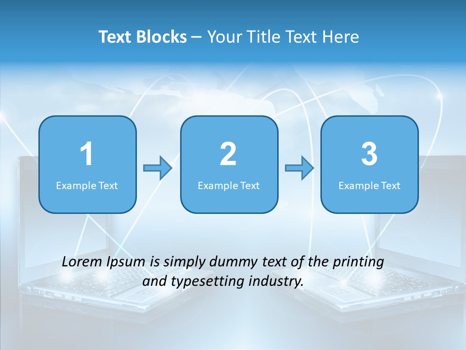 Digital Background Network PowerPoint Template