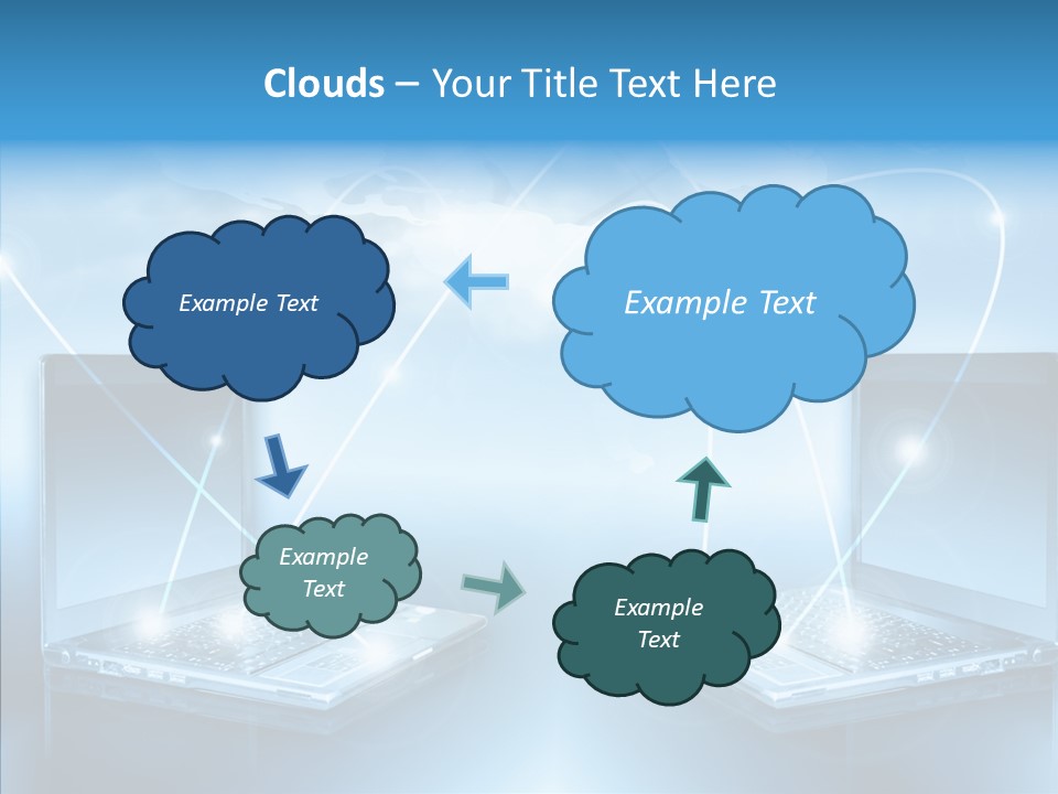 Digital Background Network PowerPoint Template
