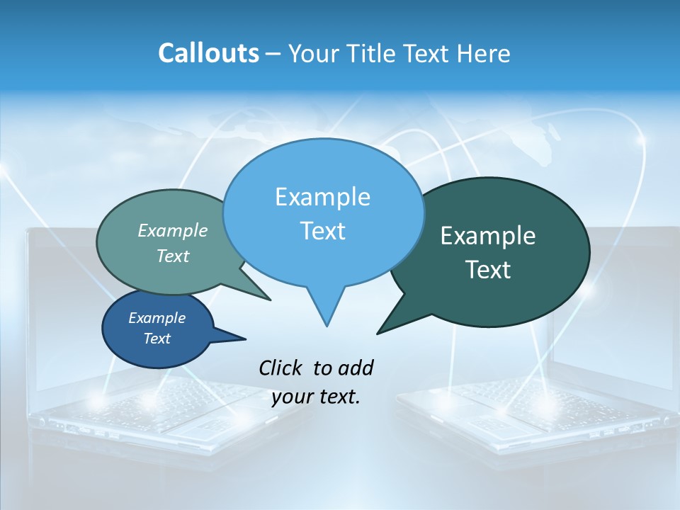 Digital Background Network PowerPoint Template