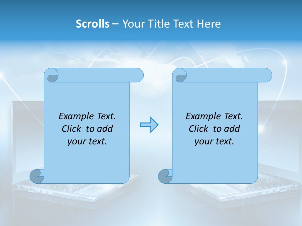 Digital Background Network PowerPoint Template