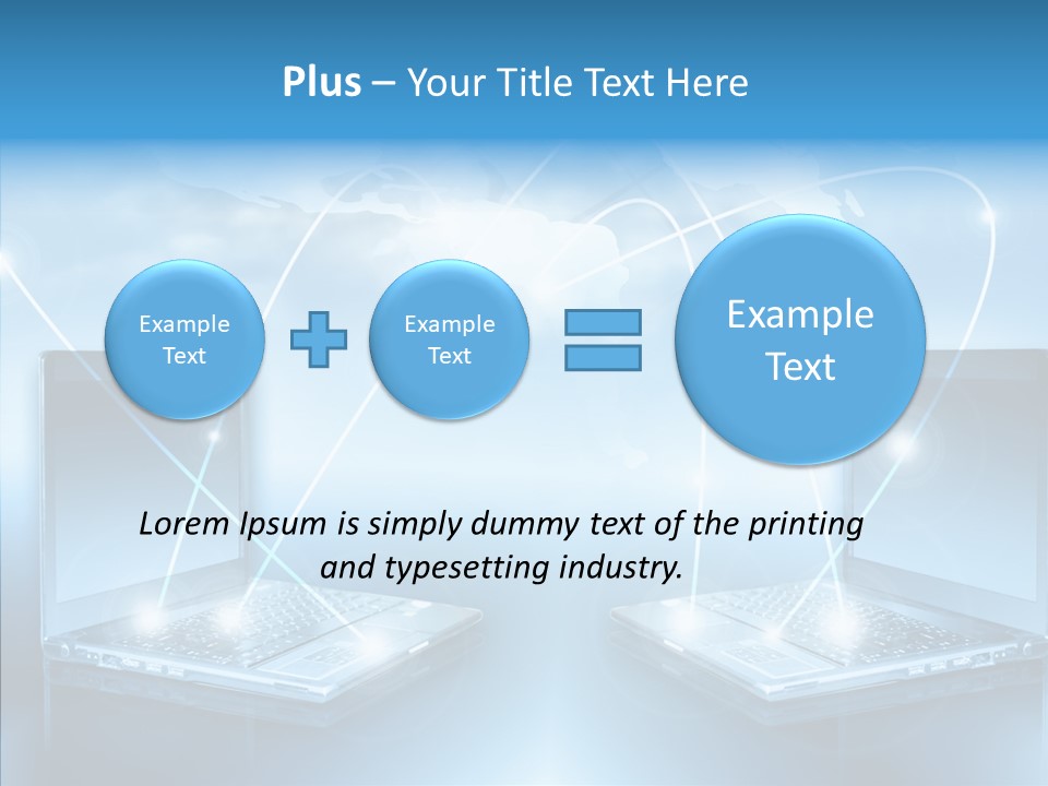 Digital Background Network PowerPoint Template