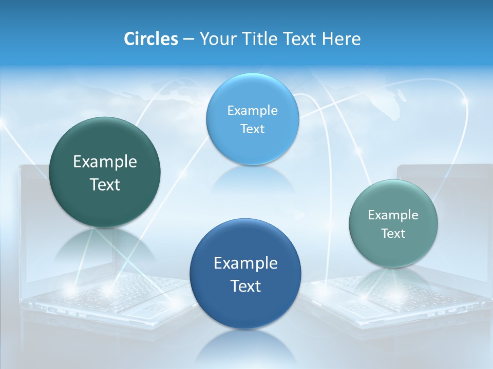 Digital Background Network PowerPoint Template