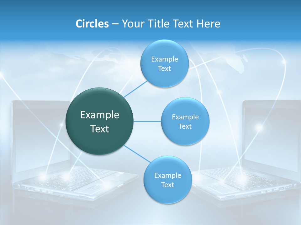 Digital Background Network PowerPoint Template